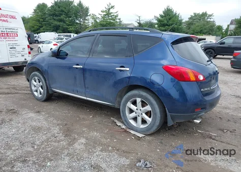 2009 Nissan Murano S from USA, damaged, VIN JN8AZ18W29W112337